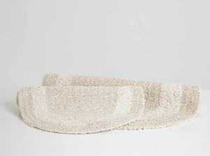 Irya Tekstil Dywaniki łazienkowe kpl.2 cz 40x60 60x90 RIKA ECRU