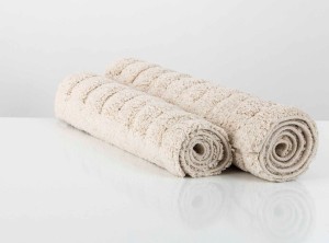 Irya Tekstil Dywaniki łazienkowe Shalla kpl.2 cz 40x60 50x80 DAX EKRU