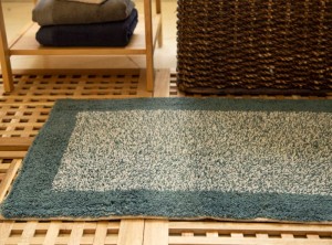 Irya Tekstil Dywaniki łazienkowe Shalla kpl.2 cz 40x60 50x80 FABIO PETROL MAVISI