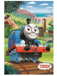 Jerry Fabrics Koc polarowy 100x150 Tomek i Przyjaciele