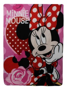 Setino Koc polarowy 100x140 Myszka Minnie