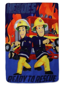 Setino Koc polarowy 100x140 Strażak Sam 2