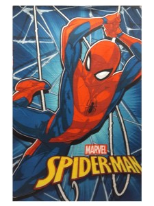 Setino Koc polarowy 100x140 Spiderman blue