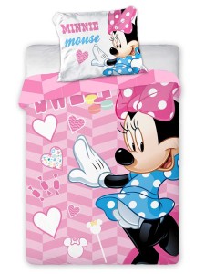 Faro Pościel bawełna 100x135 Myszka Minnie Sweet