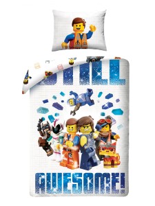 Halantex Pościel bawełna 140x200 Lego Przygoda 2