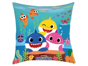 Halantex Poduszka poliester 40x40 Baby Shark