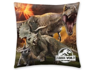 Halantex Poduszka poliester 40x40 Jurassic Word t-rex