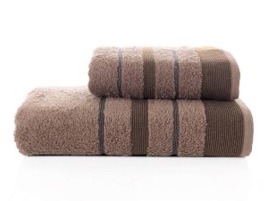 Bilge Ev Tekstil Ręcznik bawełniany frotte REGAL 3093 brown 50x90+70x140 kpl.