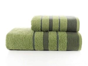 Bilge Ev Tekstil Ręcznik bawełniany frotte REGAL 3093 green 50x90+70x140 kpl.