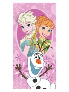 Faro Ręcznik bawełniany 70x140 Frozen Anna i Elsa