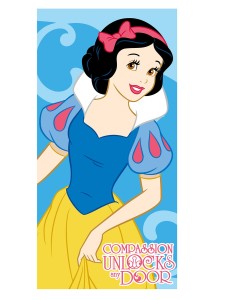 Faro Ręcznik bawełniany 70x140 Księżniczki Disney Śnieżka