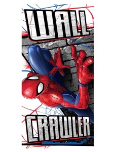 Faro Ręcznik bawełniany 70x140 Spiderman grey