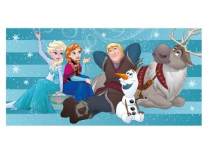 Faro Ręcznik bawełniany 75x150 Frozen