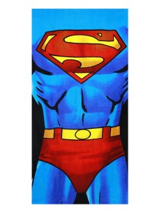 Setino Ręcznik bawełniany 70x140 Superman sylwetka