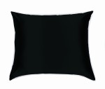 KLARA Poszewka Jedwabna 50x60 Czarna 1