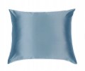 KLARA Poszewka Jedwabna 40x40 Niebieska Z Bambusem 1
