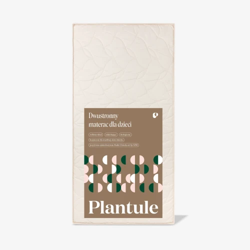 PLANTULE Materac organiczny dla dzieci Lateksowy Ekologiczny