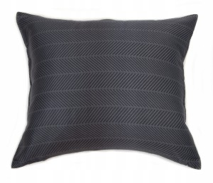 KLARA Poszewka Tencelowa Grafitowa 50x60