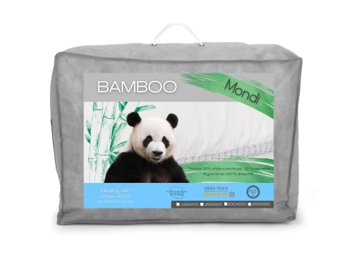 IDEALNY SEN Kołdra Bamboo Całoroczna 135x200 MONDI