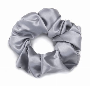 KLARA Gumka Do Włosów Jedwabna Szara 5cm 2szt. RABAT 10%