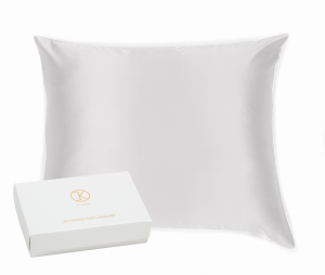 KLARA Poszewka Jedwabna 50x70 Biała 2szt. RABAT 10%