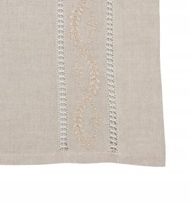 KLARA Serwetka Haftowana Lniana Z MereżkĄ 45x60 2szt. RABAT 10%