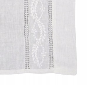 KLARA Serwetka Haftowana Lniana Z MereżkĄ 45x60 2szt. RABAT 10%