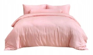 KLARA Pościel Bambusowa 140x200 100% Bambus Różowa 2szt. RABAT 10%