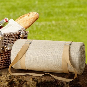 Eurofirany Koc Piknik 3 Beżowy 130x150