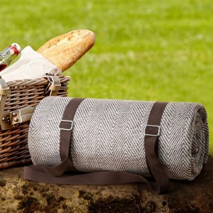 Eurofirany Koc Piknik 4 Brązowy 130x150