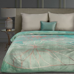 Eurofirany Koc Salvia 5 Szałwiowy 150x200