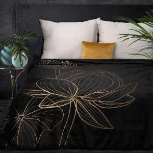 Eurofirany Koc Lili 3 Czarny 150x200