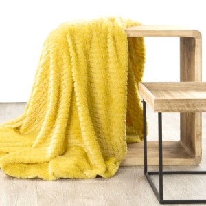 Eurofirany Narzuta Design 91 Amber Musztardowa 200x220