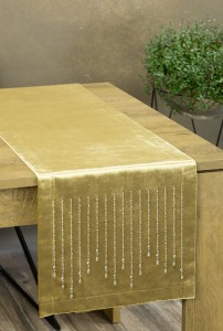 Eurofirany Bieżnik Royal 3 Złoty 35x180