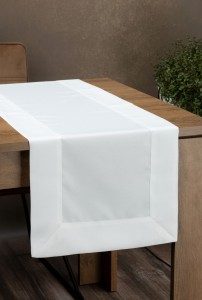 Eurofirany Bieżnik Aleksa Biały 40x200