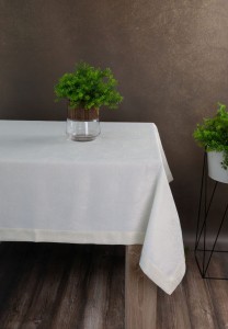 Eurofirany Obrus Lena Kremowy 145x400