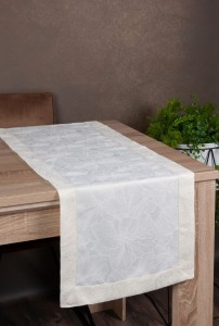 Eurofirany Bieżnik Lena Kremowy 40x140