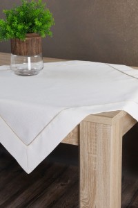 Eurofirany Obrus Blanka Kremowy 85x85