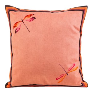 Eurofirany Poszewka Welwetowa Anax Pomarańczowa 45x45
