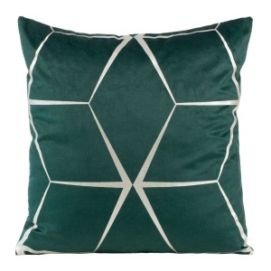 Eurofirany Poszewka Welwetowa Blink 2 Ciemnozielona 45x45 01