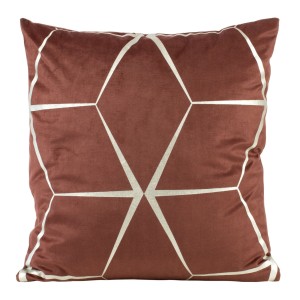 Eurofirany Poszewka Welwetowa Blink 2 Ceglana 45x45