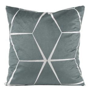 Eurofirany Poszewka Welwetowa Blink 2 Srebrna 45x45 01