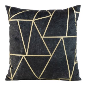 Eurofirany Poszewka Welwetowa Blink 2 Grafitowa 45x45 01