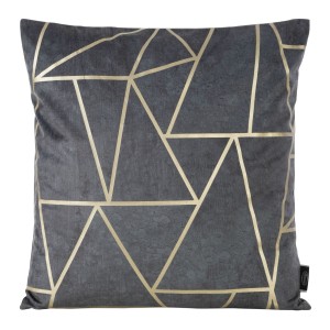 Eurofirany Poszewka Welwetowa Blink 2 Stalowa 45x45