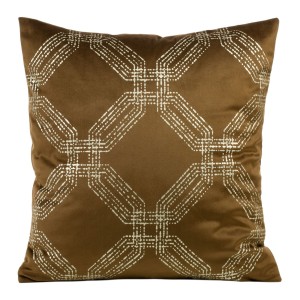 Eurofirany Poszewka Welwetowa Blink 3 Brązowa 45x45