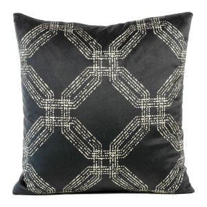 Eurofirany Poszewka Welwetowa Blink 3 Grafitowa 45x45