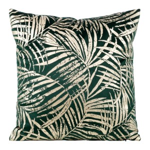 Eurofirany Poszewka Welwetowa Blink 2 Ciemnozielona 45x45 02