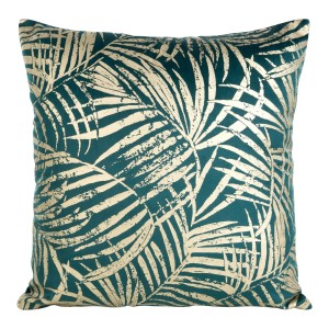 Eurofirany Poszewka Welwetowa Blink 2 Ciemnoturkusowa 45x45