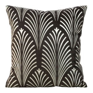 Eurofirany Poszewka Welwetowa Blink 2 Czarna 45x45 01