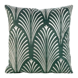 Eurofirany Poszewka Welwetowa Blink 27 Ciemnomiętowa 45x45